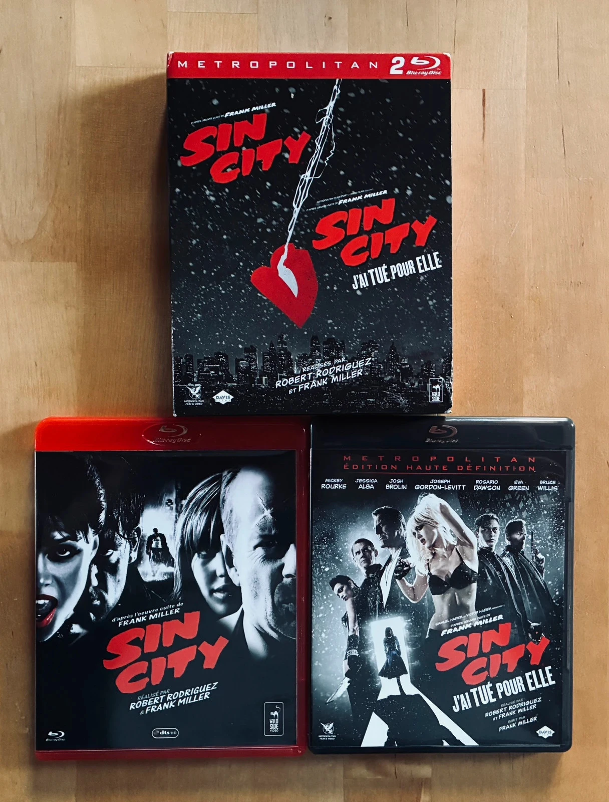 Caja de colección Blu-ray de las películas Sin City 2. – photo 3